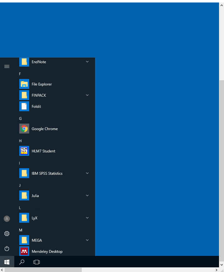 Screenshot of wts.umn.edu showing the Windows menu